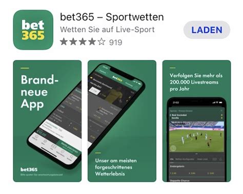 Bet365 mobile App für iOS & Android .